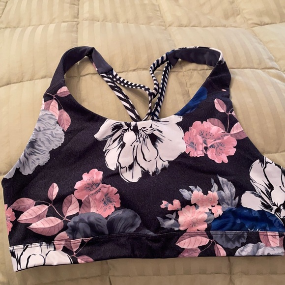 Old Navy Other - Floral Sports Bra Size L